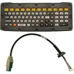 Zebra KYBD-QW-VC80-S-1, Volle Gr&ouml;&szlig;e (100%), Kabelgebunden, USB, QWERTY, Schwarz,