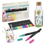 Creative Craft Group Glas-Porzellan-Marker, 24 St&uuml;ck.