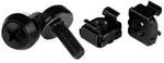 StarTech.com 50er-Pack M5 12mm Schrauben, K&auml;figmuttern und Werkzeug f&uuml;r 19...
