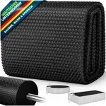 tillvex Pool Solarfolie Rechteckig 732x366 cm - Schwarz Solarplane Solarheizung