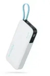 Powerbank Cuktech CUKP200NGLLG 45W 20000mAh z wbudowanym kablem USB-C - biały -