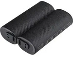 VEGER Powerbank 2 x 5000 mAh mit Handw&auml;rmer 2,4A 2 St&uuml;ck schwarz und silber -
