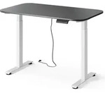 h&ouml;henverstellbarer elektrischer Schreibtisch Vicco Elevate Wei&szlig;/Anthrazit 120...