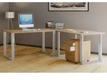 VCM VCM Holz Schreibtisch | Eckschreibtisch schlicht | 220x160 | L Form links oder