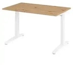 b&uuml;m&ouml; Schreibtisch Serie-XB - Nachbildung: Asteiche, Gr&ouml;&szlig;e: 120 x 80 cm,...