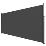 Outsunny Seitenmarkise ausziehbar blickdicht Sichtschutz UV 50+ Wandmarkise -
