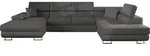 MIRJAN24 Ecksofa Cotere Bis, Bettkasten, U-Form (Soft 029 + Uttario Velvet 2971...