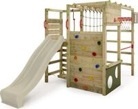 Kletterger&uuml;st Fatmoose ActionArena Air XXL mit Rutsche und Reckstange in...