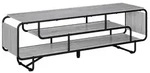 vidaXL TV-St&auml;nder 140 x 36 x 45 cm Sonoma-Grau Holzwerkstoff - Grau