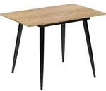 Esstisch Vicco Beaver Goldkraft Eiche/Schwarz 80-110 x 70 cm ausziehbar, Model...