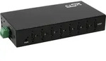 EXSYS GmbH 7-Port USB 3.2 Gen 2x1 Metall HUB, 7x USB-C, 57W (EX-12277HMS)
