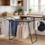 SONGMICS W&auml;schest&auml;nder, Standtrockner platzsparend, klappbar, 158 x 53 x 93 cm,