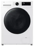 Samsung WD90HG5U34BEET, Frontlader, Freistehend, Wei&szlig;, Links, Schwarz, Tasten,
