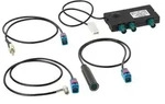 Aktiver Antennensplitter Radio AM-FM/DAB-DAB+ incl. Fakra Adapter