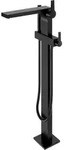 Keuco EDITION 11 Black Selection Einhebel-Wannenmischer, freistehend, mit