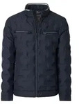 Herren Steppjacke Modell 108 mit Stehkragen wind- und wasserabweisend blau 3XL...