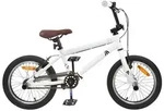 vidaXL BMX Rad 18 Zoll f&uuml;r 7-10 Jahre alt Wei&szlig; - Wei&szlig;