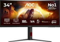 AOC CU34G4CA, AOC G4 CU34G4CAP, 86,4 cm (34"), 3440 x 1440 Pixel, UltraWide Quad HD,
