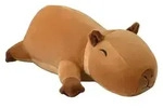 Beschwertes Capybara Pl&uuml;schtier Wasserschwein Kuscheltier Kissen 35 cm