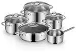 WMF WMF PROVENCE PLUS Provence Plus Kochgeschirr-Set, 5-teilig edelstahl/durchsichtig