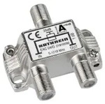 Kathrein EAC 04/G, 75 Ohm, 5 - 1218 MHz, Silber, Zink, F, 51,6 mm