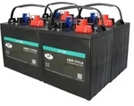 Batterie-Satz 24V 225Ah passend f&uuml;r Golfcar Golf Cart Elektro-Fahrzeug