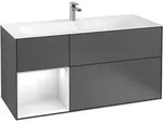 Villeroy & Boch V&B Waschtischunterschrank FINION 1196x591x498 Reg go ma/wh ma