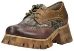 Laura Vita Halbschuhe Halbschuhe Leder/Textil - Braun - 37