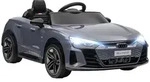 HOMCOM Kinder-Elektroauto mit Fernbedienung, Hupe, Musik, Scheinwerfer, Grau