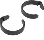 Jagwire CHA171 Clip Ring, 3.2mm eBike Control Wire (28.0-31.8mm) (4pcs), black -