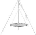 BBQ-Toro Dreibein Schwenkgrill mit &Oslash; 80 cm Grillrost, verzinktes Eisen,
