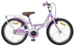 vidaXL Kinderfahrrad 20 Zoll f&uuml;r 6-11 Jahre alt Lila - Lila