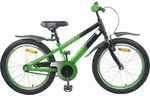 vidaXL Kinderfahrrad 20 Zoll f&uuml;r 6-11 Jahre alt Gr&uuml;n Schwarz - Gr&uuml;n