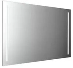 emco MI 120 LED-Lichtspiegel mit 2 horizontalen Lichtausschnitten, H&ouml;he 800mm,