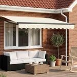 vidaXL Manuelle Gelenkarmmarkise mit LEDs 3,5 x 2 m