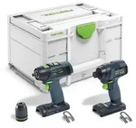 Festool Schrauber- und Bohrer-Set TID 18 Basic-Set T18 | 578813