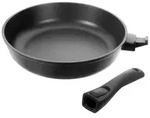 Bratpfanne 24 cm Pfanne mit Antihaftbeschichtung abnehmbarer Griff Universalpfanne