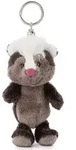NICI Stinktier Chiala Skunk 10 cm, Spielzeug-Stinktier - Grau/Wei&szlig;