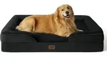 Orthop&auml;disches Hundebett 122x89 cm mit eierf&ouml;rmigem Schaumstoff f&uuml;r gro&szlig;e...