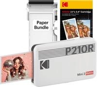 Kodak Mini 2 Retro, Farbstoffsublimation, 2.1" x 3.4" (5.3 x 8.6 cm), Randloser