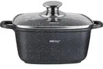 KINGHOFF Marmor-Topf 20 cm KH-1601 2,8 L - Schwarz