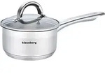 Stahltopf 1,5L 16cm KLAUSBERG KB-7133 - Silber