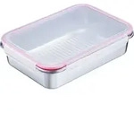 WESTMARK Edelstahl Lunch Box- / Frischhaltedose 2,5 l