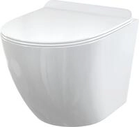alcadrain Wand-WC Solid mit WC-Sitz Softclose Slim Duroplast