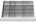 STIER Schubladeneinteilung Metalleinteilung BLH 150/175 mm Innenma&szlig; 600x450 mm...