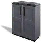M&uuml;lltrennungsschrank FREE, 68 cm - Grau
