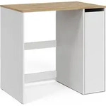 Waschmaschinenschrank Vicco Viktor Wei&szlig;/Artisan 93.6 x 88.2 cm mit F&auml;chern und