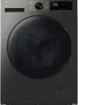 Samsung WD90HG5U34BXET, Frontlader, Freistehend, Schwarz, Edelstahl, Links, Schwarz,