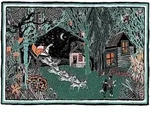 Winternacht im Wald Adventskalender