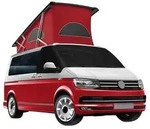 Windschutzscheibenabdeckung f&uuml;r VW T6, 600D Oxford, Verdunkelnd, UV-Schutz,